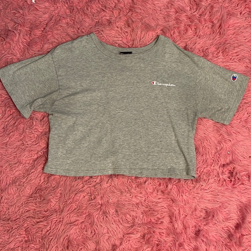 Champion cropped t shirt